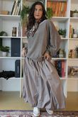 Terry B Classic Sweatshirt Mocha
